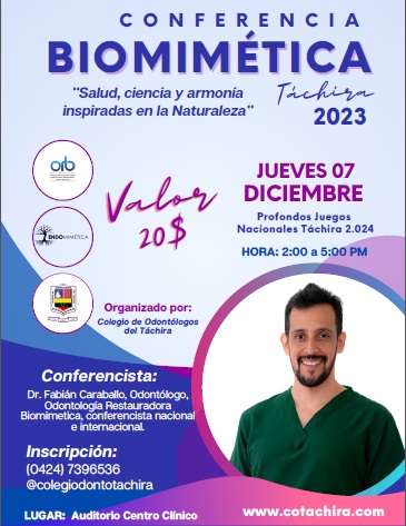 Conferencia Biomimética Táchira 2023